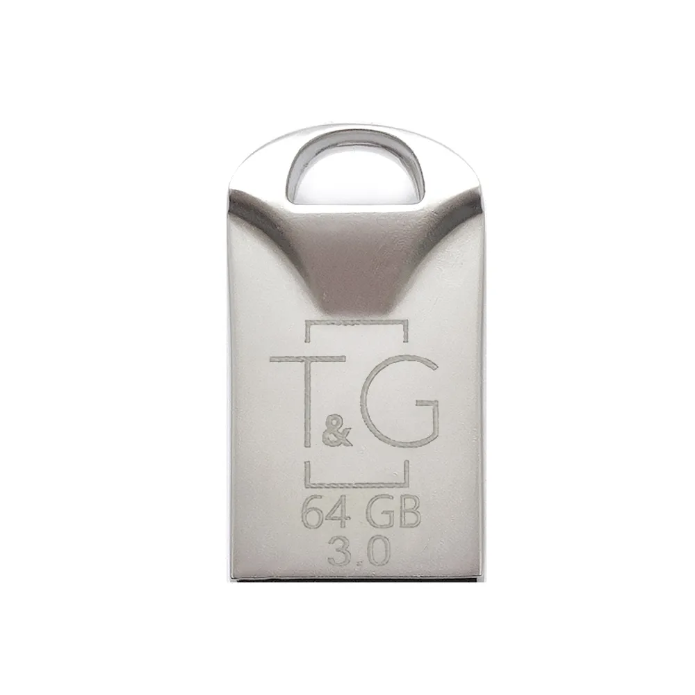 Флеш-накопичувач USB3.0 64GB T&G 106 Metal Series Silver (TG106-64G3) - зображення 1