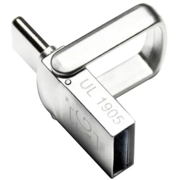 Флеш-накопичувач USB3.0 32GB Type-C T&G 104 Metal Series Silver (TG104TC-32G3) - мініатюра 3