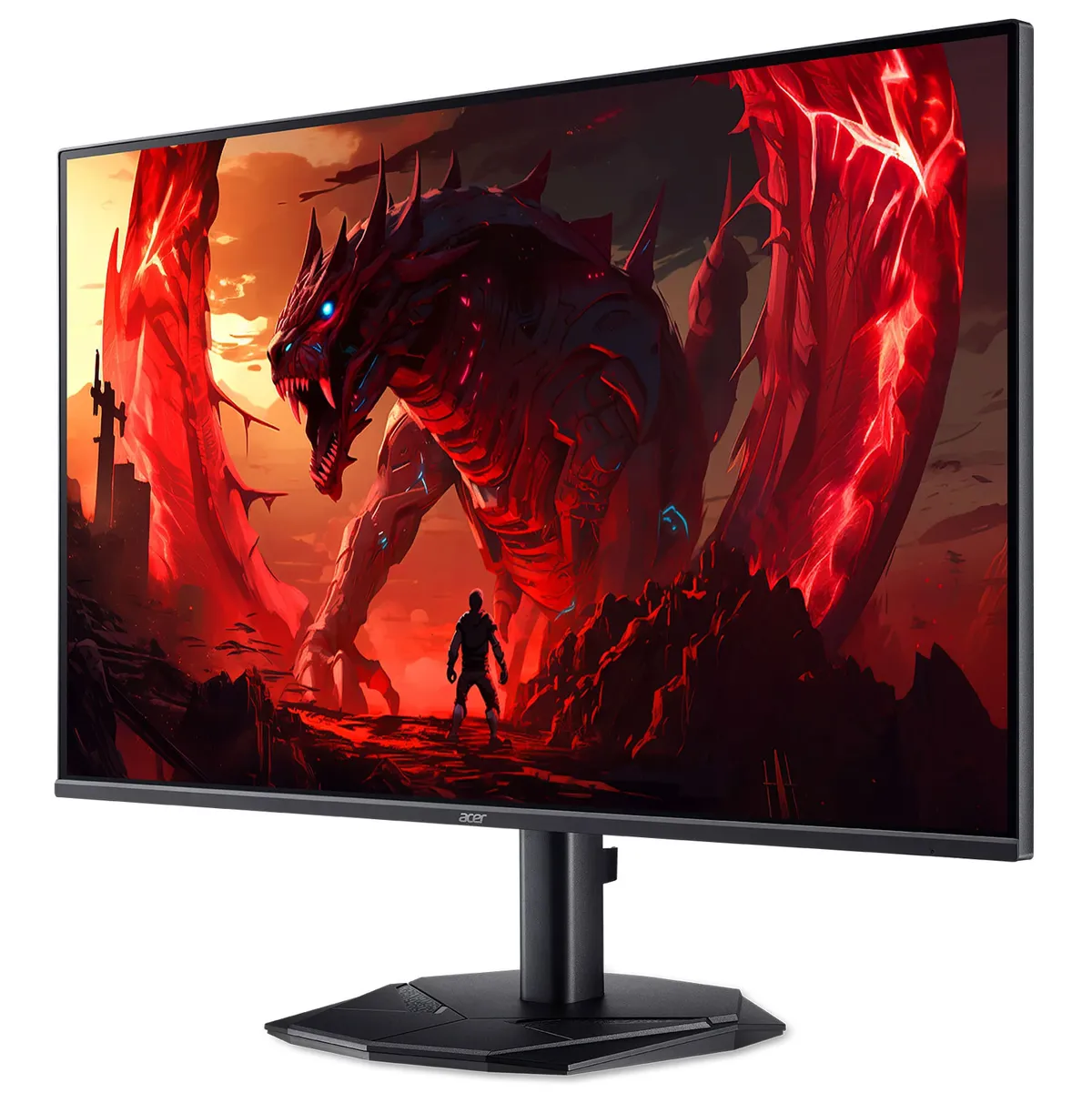 Монітор 23.8" Acer Nitro KG240YP0bi (UM.QX0EE.012) VA Black 144Hz - мініатюра 2