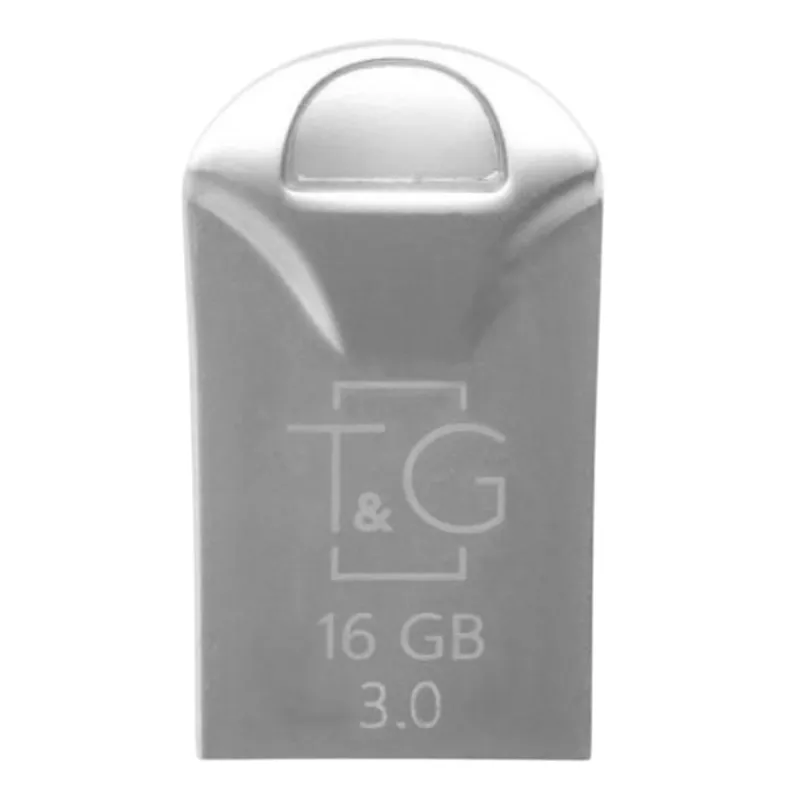 Флеш-накопичувач USB3.0 16GB T&G 106 Metal Series Silver (TG106-16G3) - зображення 1