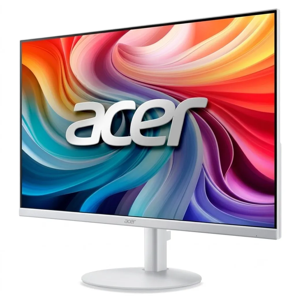 Монітор 27" Acer SA273P1wmix (UM.HS3EE.102) IPS White 144Hz - мініатюра 2