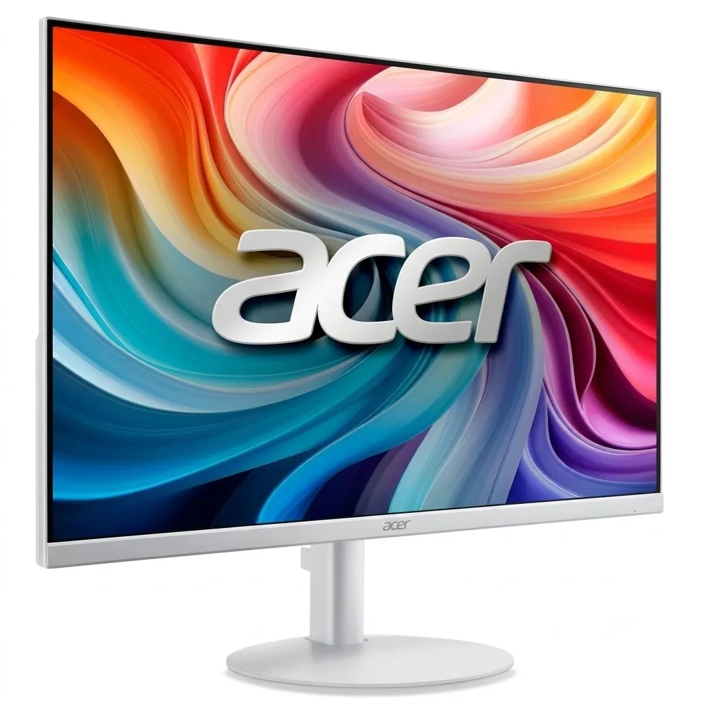 Монітор 27" Acer SA273P1wmix (UM.HS3EE.102) IPS White 144Hz - мініатюра 3
