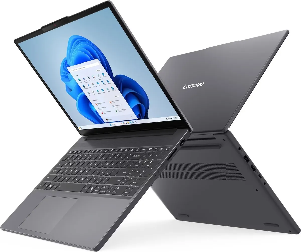 Ноутбук Lenovo IdeaPad Slim 3 15IRH10 (83K100YSRA) Luna Grey - мініатюра 6