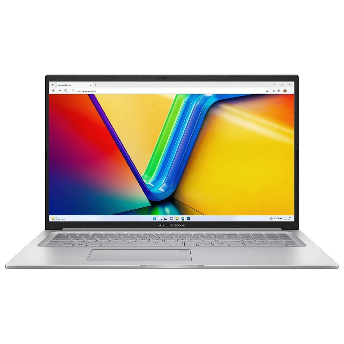 Ноутбук Asus Vivobook 17 X1704VA-AU983 (90NB13X1-M00HA0) Cool Silver - зображення 1