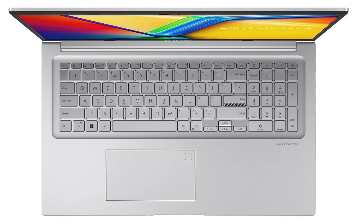 Ноутбук Asus Vivobook 17 X1704VA-AU983 (90NB13X1-M00HA0) Cool Silver - мініатюра 2