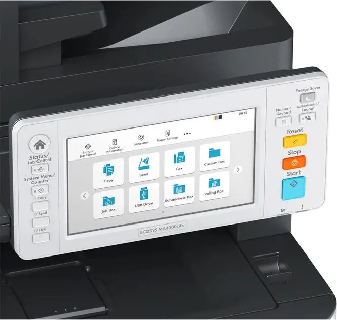 Багатофункційний пристрій A4 кол. Kyocera ECOSYS MA4000cix (1102Z43NL0) - мініатюра 5