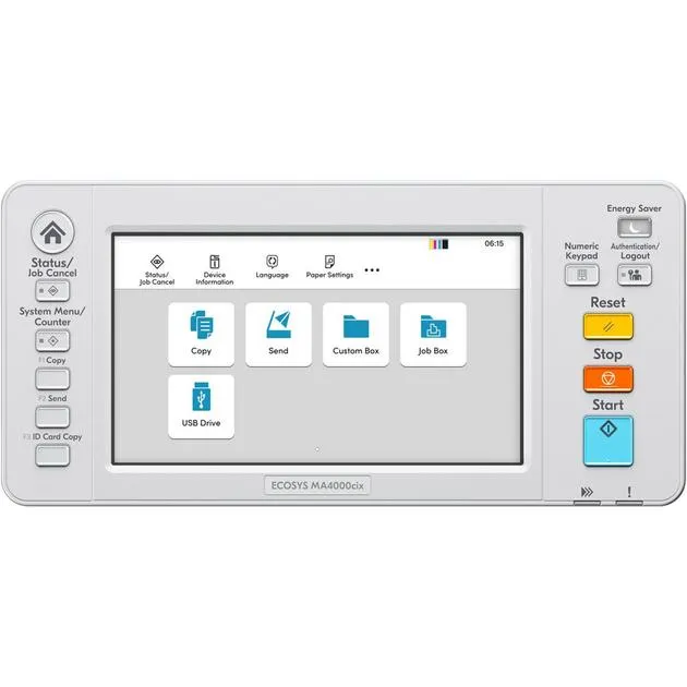 Багатофункційний пристрій A4 кол. Kyocera ECOSYS MA4000cix (1102Z43NL0) - мініатюра 6