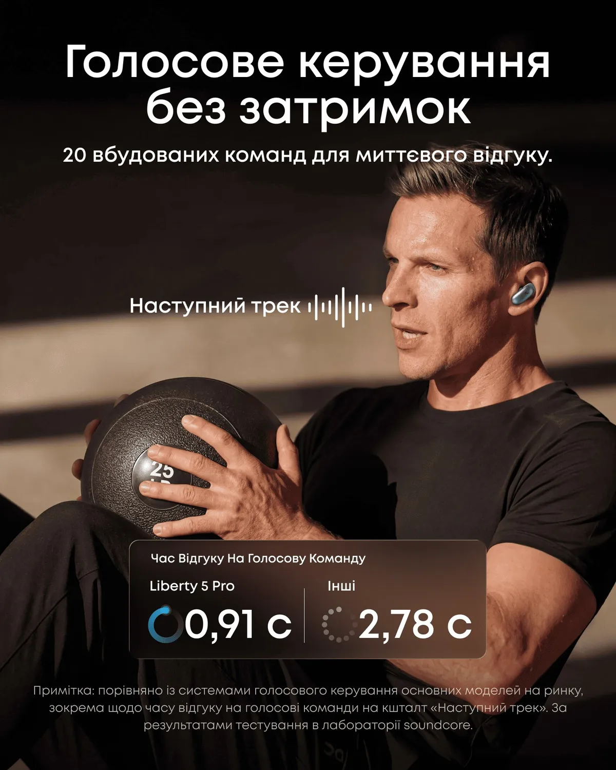 Bluetooth-гарнітура Anker SoundCore Liberty 5 Pro Blue (D1203G31) - мініатюра 13