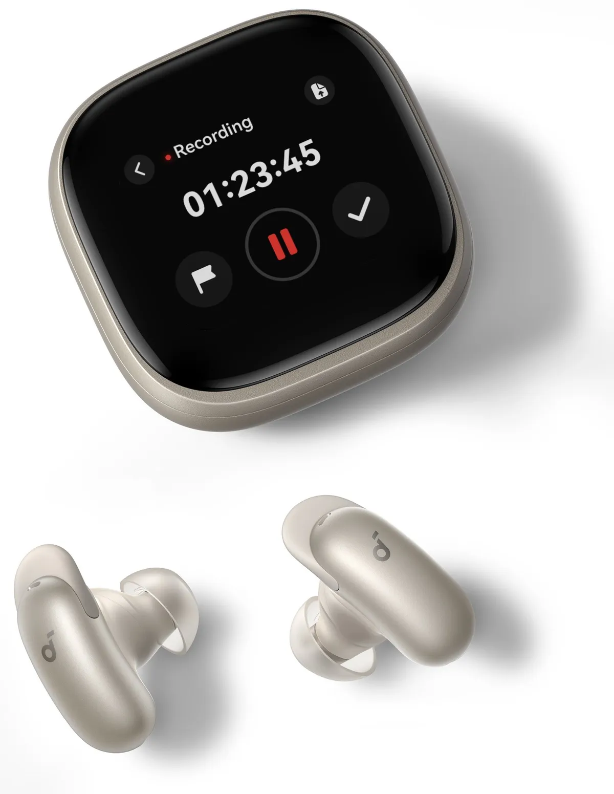 Bluetooth-гарнітура Anker SoundCore Liberty 5 Pro Max Golden (D1204GB1) - мініатюра 5