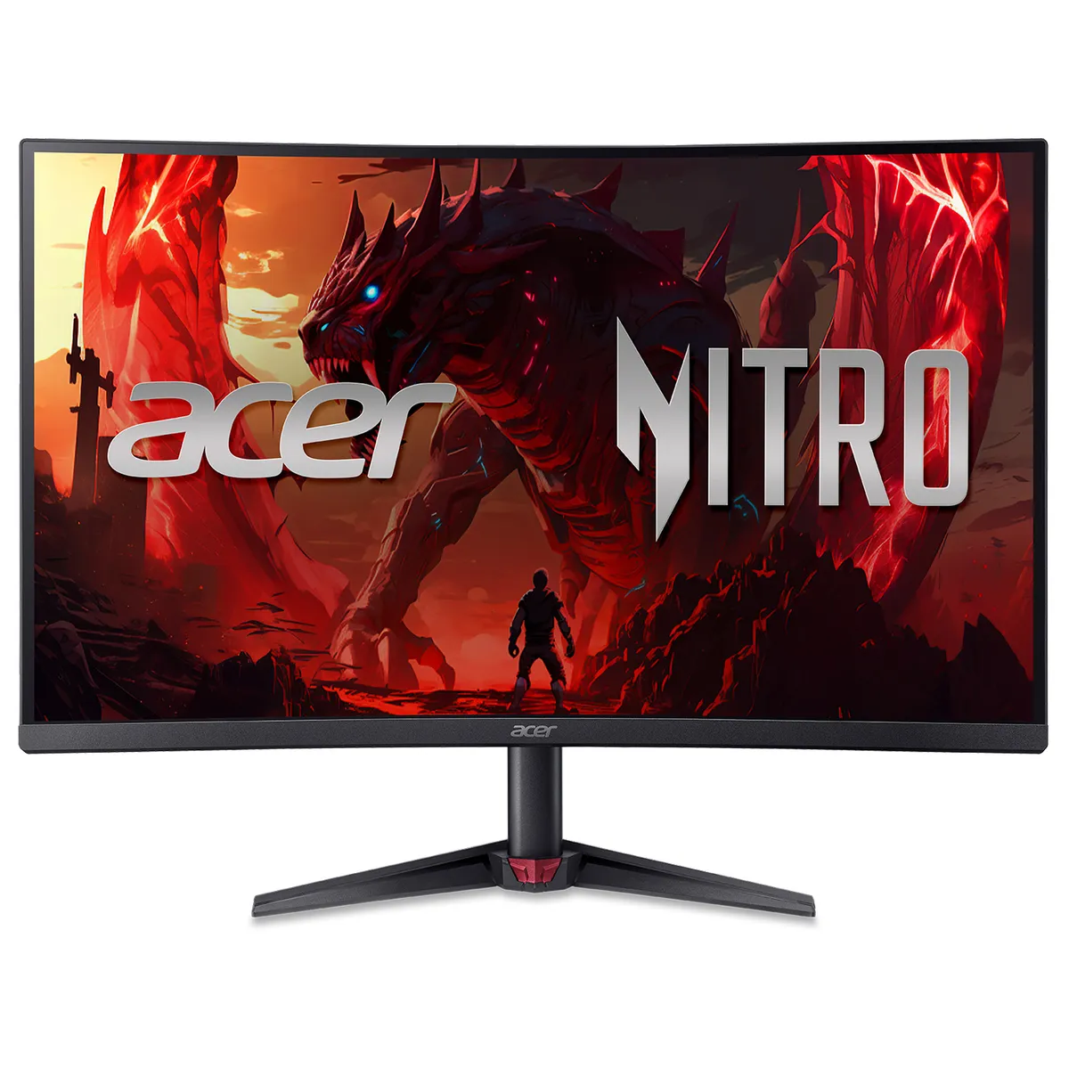 Монітор 27" Acer ED273UP2bmiipx (UM.HE3EE.201) VA Black Curved 180Hz - мініатюра 2
