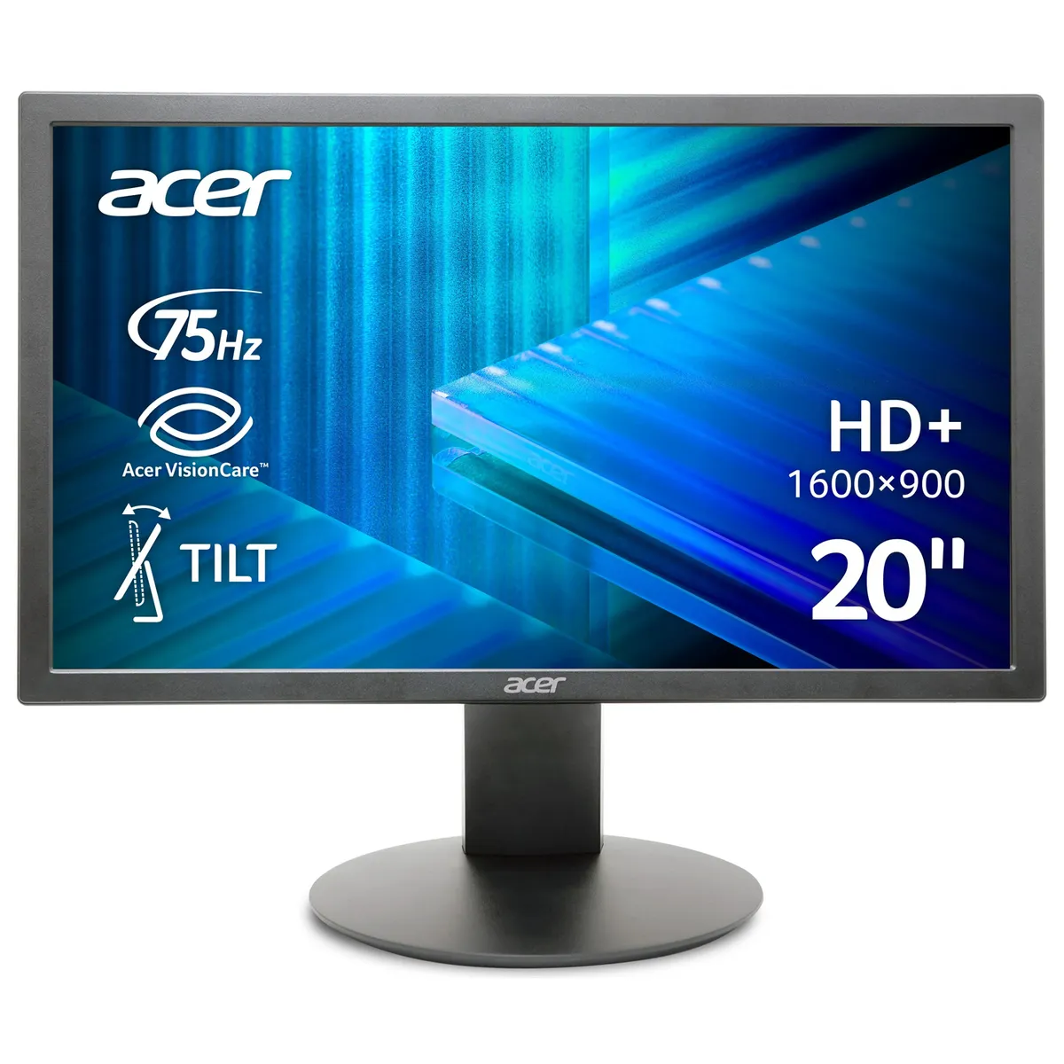 Монітор 19.5" Acer V206Qbi (UM.IV6EE.022) TN Black - зображення 1
