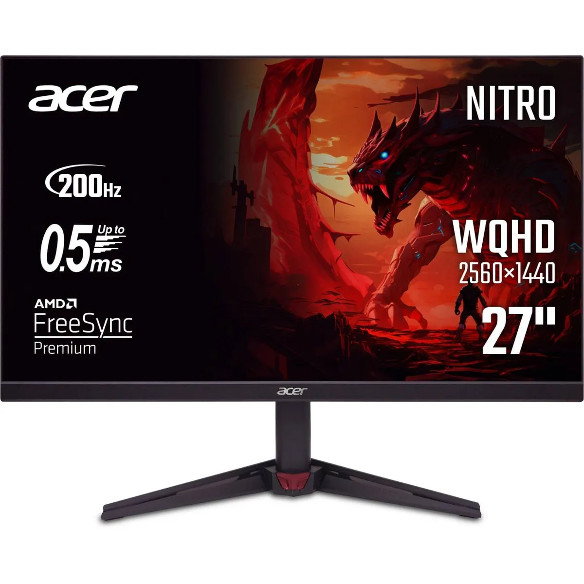 Монітор Acer 27" VG270UX1bmiipx (UM.HV0EE.105) IPS Black 200Hz