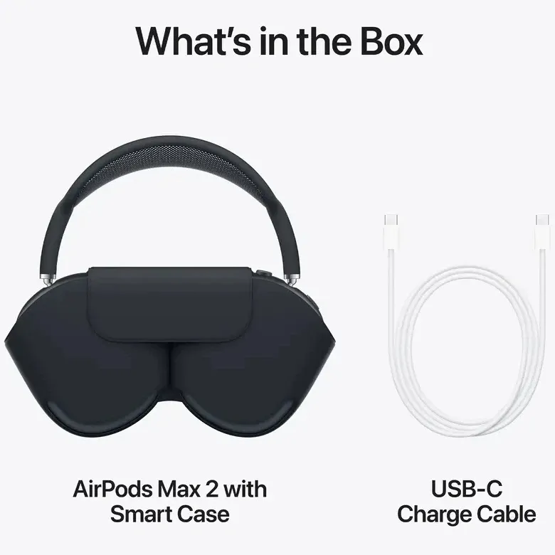 Bluetooth-гарнітура Apple AirPods Max 2 Starlight (MHWL4ZE/A) - мініатюра 5