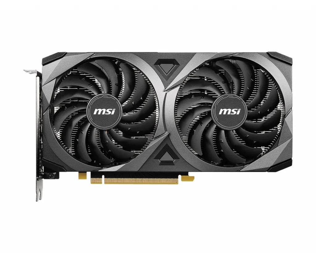 Відеокарта GF RTX 3060 12GB GDDR6 Ventus 2X OC MSI (GeForce RTX 3060 VENTUS 2X 12G OC) (LHR) - зображення 1