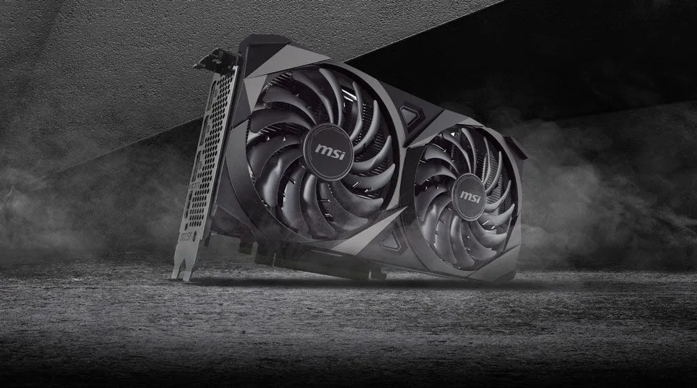 Відеокарта GF RTX 3060 12GB GDDR6 Ventus 2X OC MSI (GeForce RTX 3060 VENTUS 2X 12G OC) (LHR) - мініатюра 7