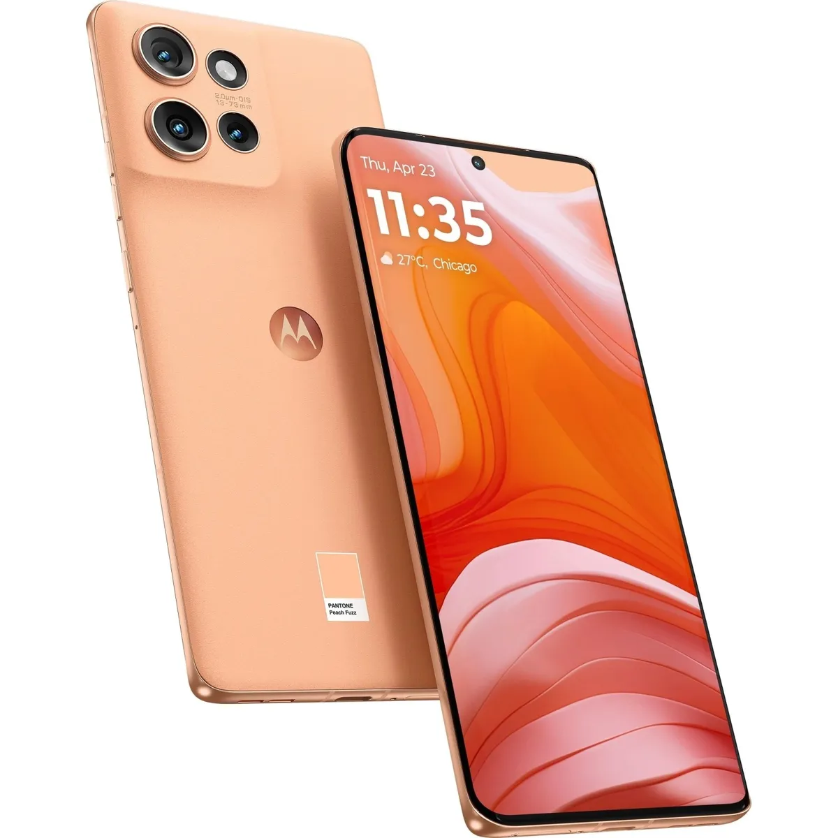 Смартфон Motorola Moto Edge 50 12/512GB Peach Fuzz (PB2U0005PL) - мініатюра 10