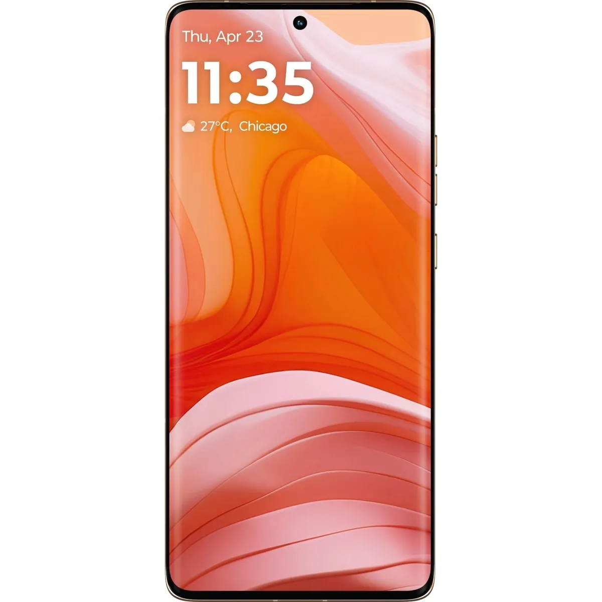Смартфон Motorola Moto Edge 50 12/512GB Peach Fuzz (PB2U0005PL) - мініатюра 2