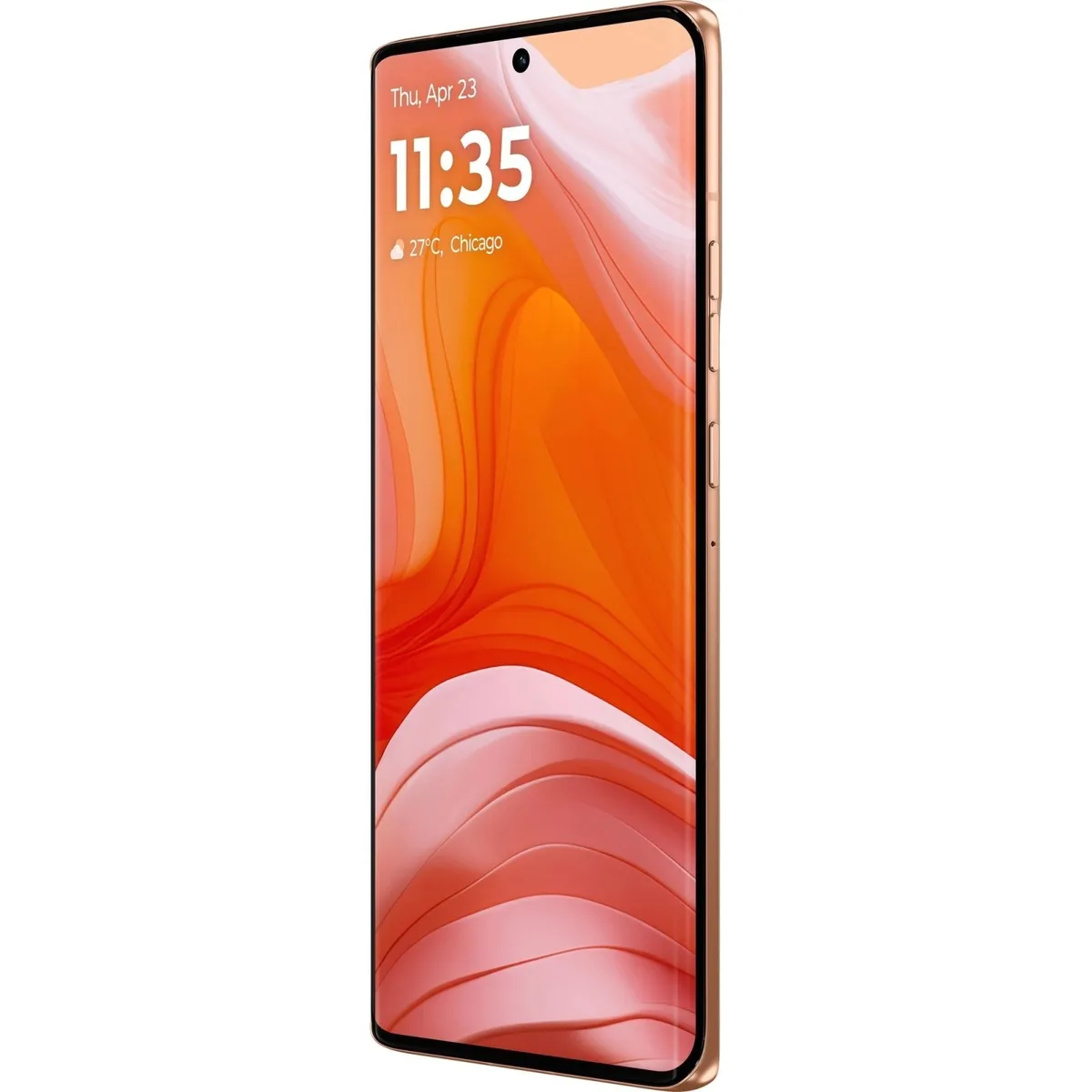 Смартфон Motorola Moto Edge 50 12/512GB Peach Fuzz (PB2U0005PL) - мініатюра 4