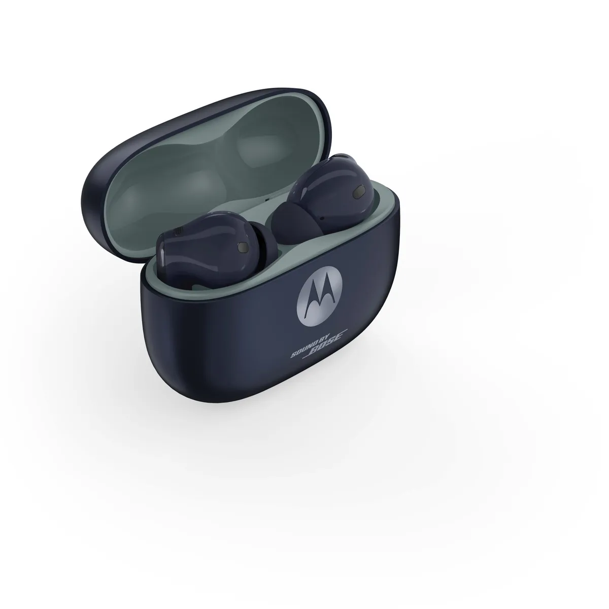 Bluetooth-гарнітура Motorola Moto Buds 2 Plus Silhouette (PG38C08061) - мініатюра 4