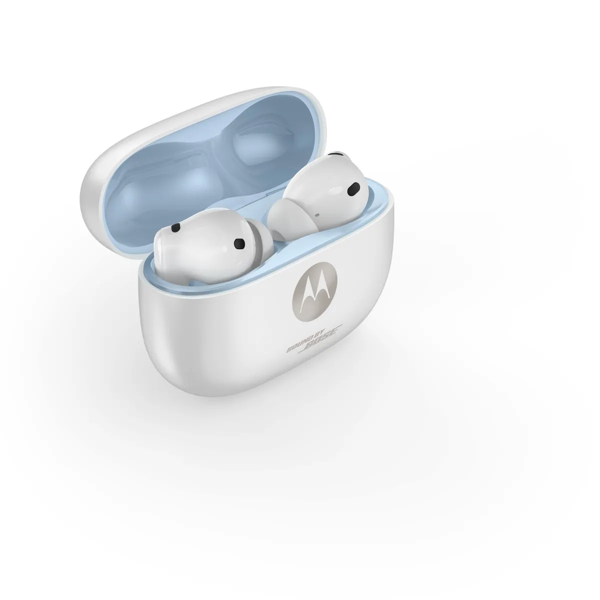 Bluetooth-гарнітура Motorola Moto Buds 2 Plus Cool White (PG38C08069) - мініатюра 10