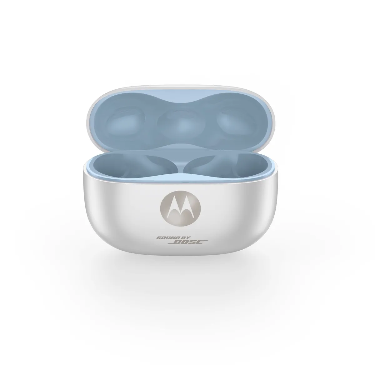 Bluetooth-гарнітура Motorola Moto Buds 2 Plus Cool White (PG38C08069) - мініатюра 4