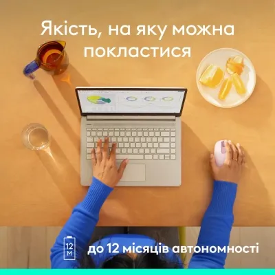 Миша бездротова Logitech M196 Rose (910-007461) - мініатюра 10