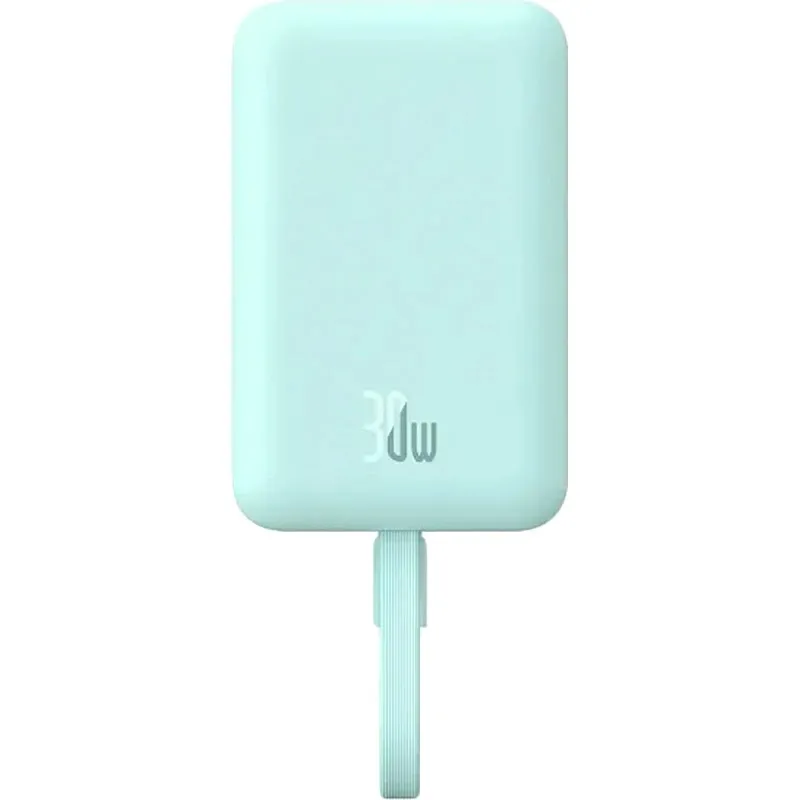 Універсальна мобільна батарея Baseus Magnetic Mini 10000mAh, 30W Blue (P1002210B333-00) - мініатюра 3