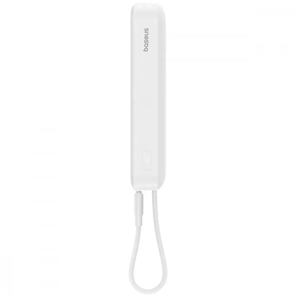 Універсальна мобільна батарея Baseus Magnetic Mini 10000mAh, 30W White (P1002210B223-00) - мініатюра 3
