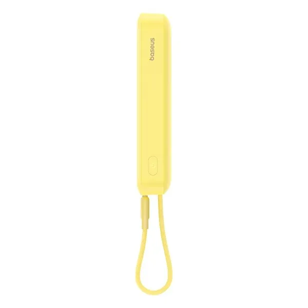 Універсальна мобільна батарея Baseus Magnetic Mini 10000mAh, 30W Yellow (P1002210BY23-00) - мініатюра 5