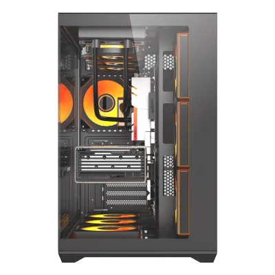 Корпус для комп'ютера DARK FLASH C280 EATX без блока живлення, чорний - мініатюра 5