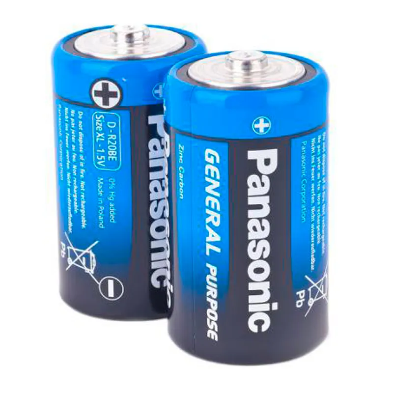 Батарейка Panasonic Zinc Carbon C/LR14 BL 2 шт - зображення 1