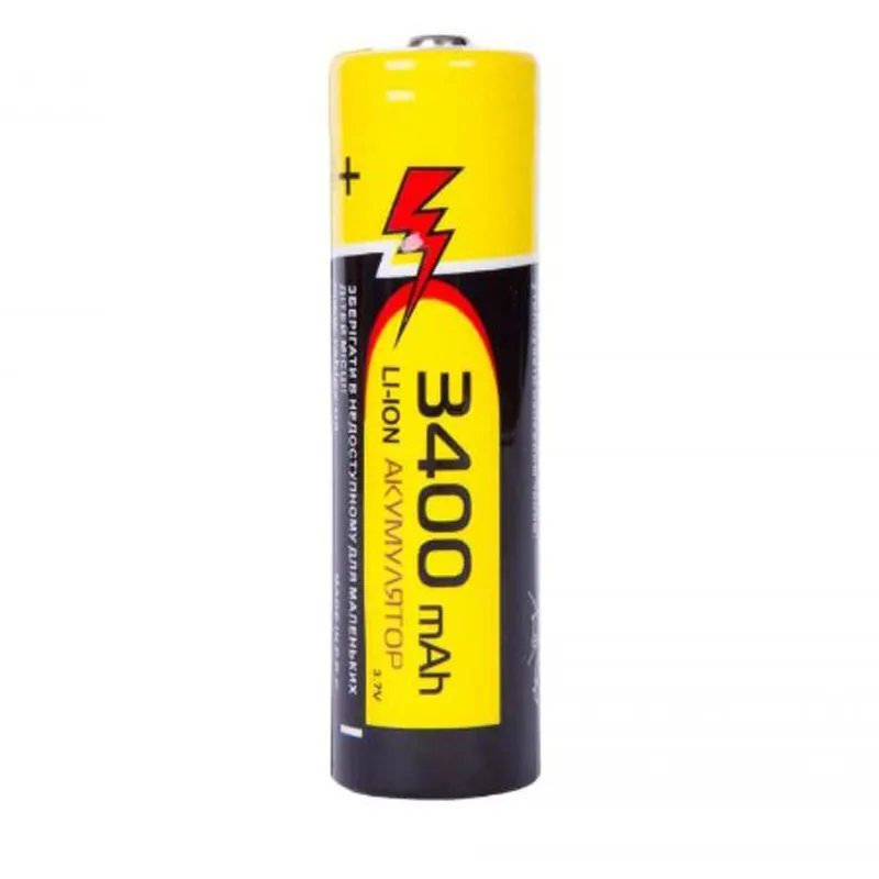 Акумулятор Rablex 18650 Li-Ion 3400mAh - зображення 1