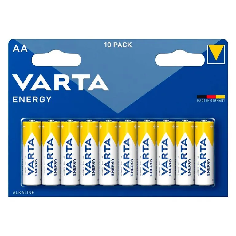Батарейки Varta Energy AA/LR06 блістер 10шт (4008496674398) - зображення 1