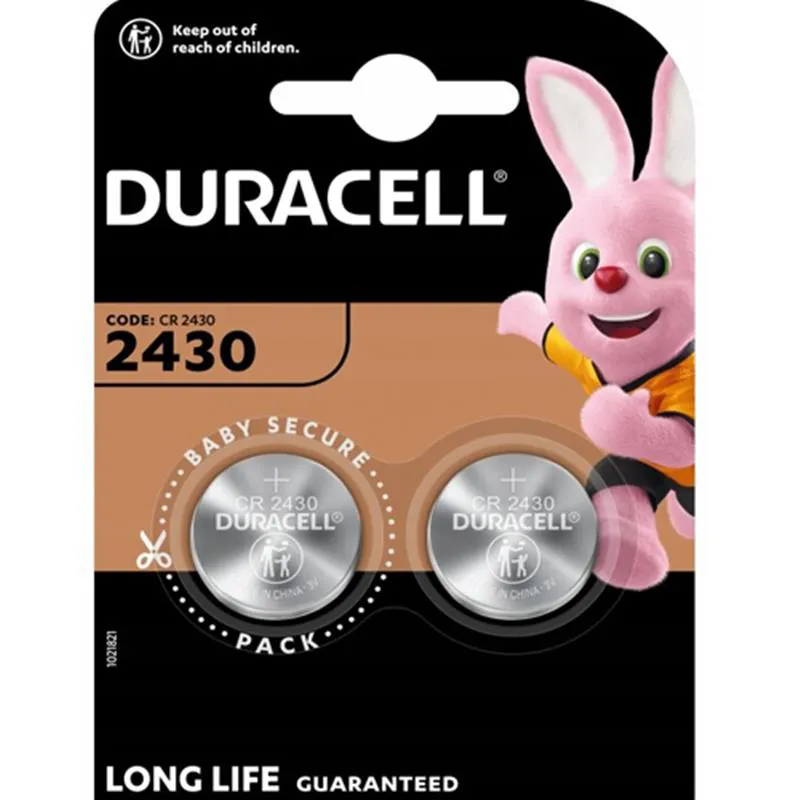 Батарейка Duracell DL 2430 BL 2шт - зображення 1
