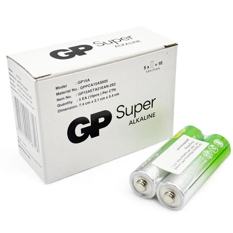 Батарейка GP Super Alkaline AA/LR06 10шт - мініатюра 4