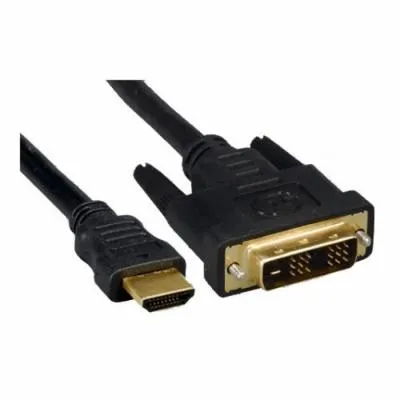 Кабель мультимедійний HDMI to DVI 18+1pin M, 1.8m Cablexpert (CC-HDMI-DVI-6) - мініатюра 2