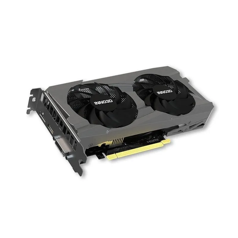 Вiдеокарта GF RTX 3050 6GB GDDR6 Twin X2 V2 Inno3D (N30502-06D6-1880VA60) - мініатюра 2