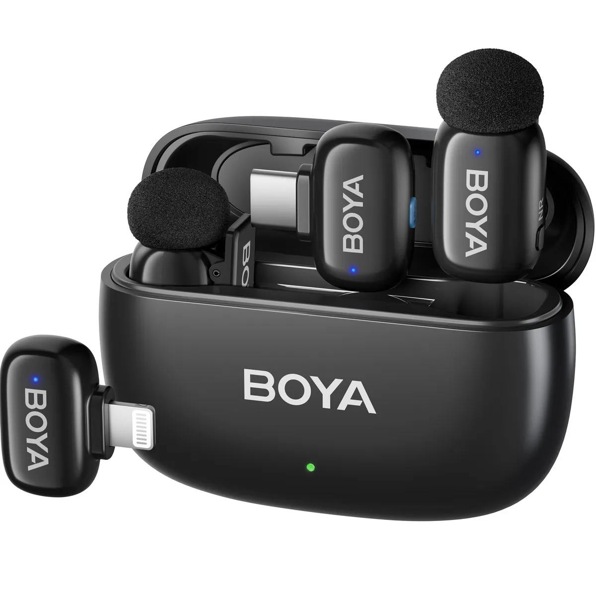 Мікрофон BOYA mini 2-01 Type-C/Lightning Black