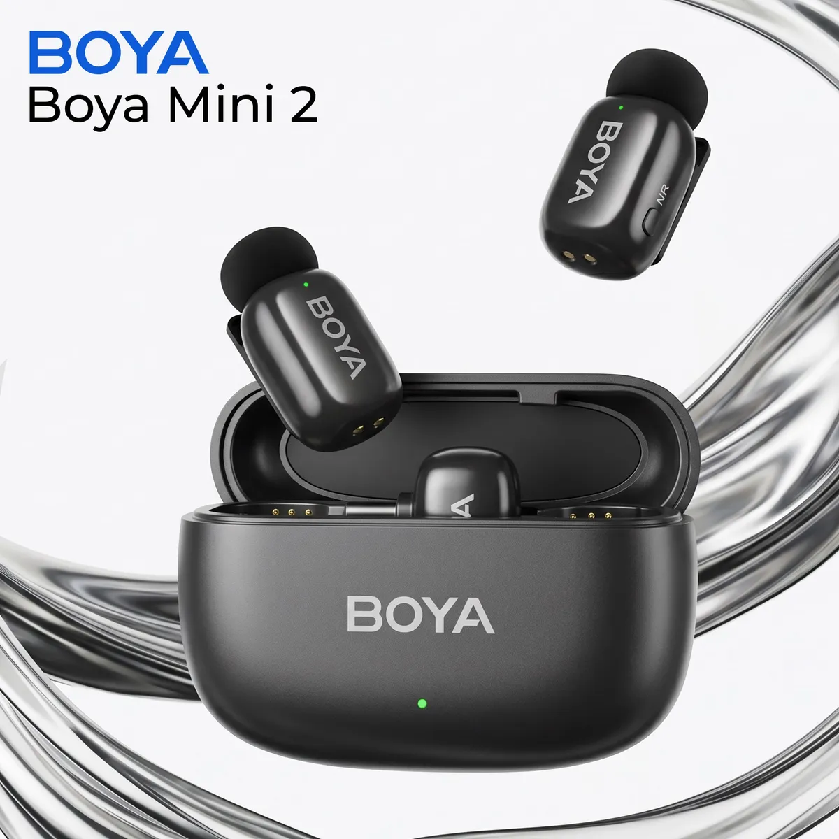 Мікрофон BOYA mini 2-01 Type-C/Lightning Black - мініатюра 6