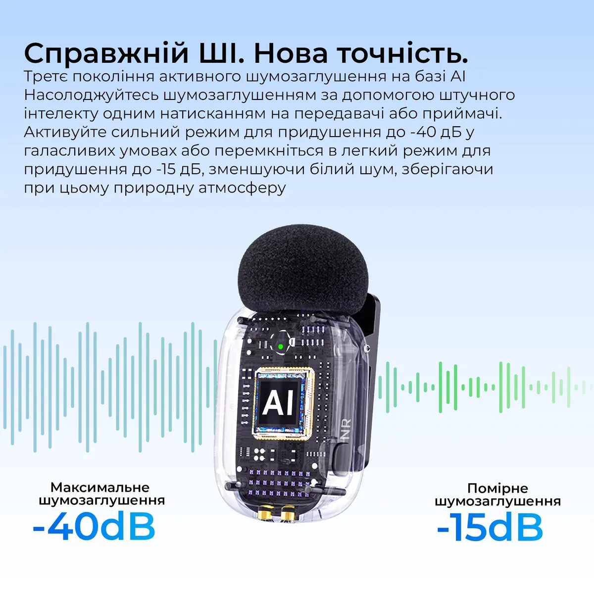 Мікрофон BOYA mini 2-04 Type-C Black - мініатюра 7