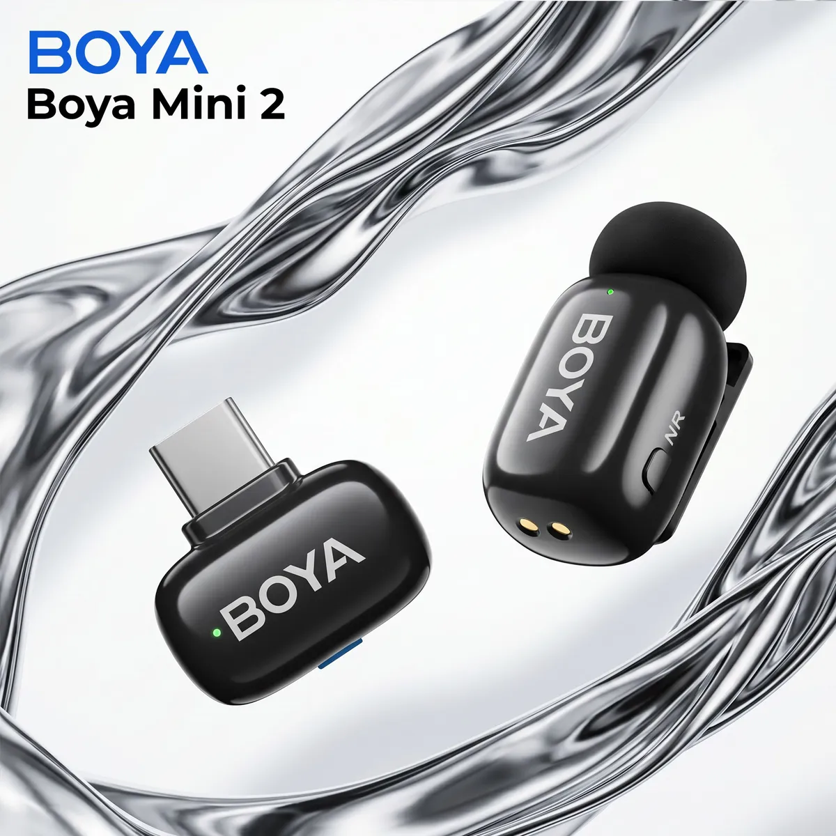 Мікрофон BOYA mini 2-06 Type-C Black - мініатюра 4