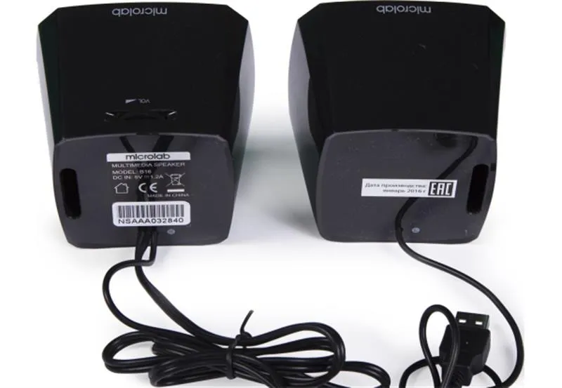 Акустична система Microlab B-16 Black - мініатюра 4