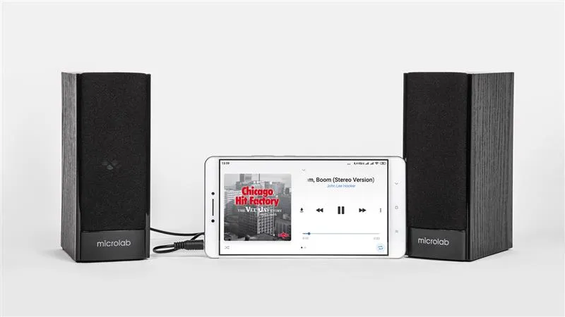 Акустична система Microlab B-56 Black Wooden - мініатюра 3