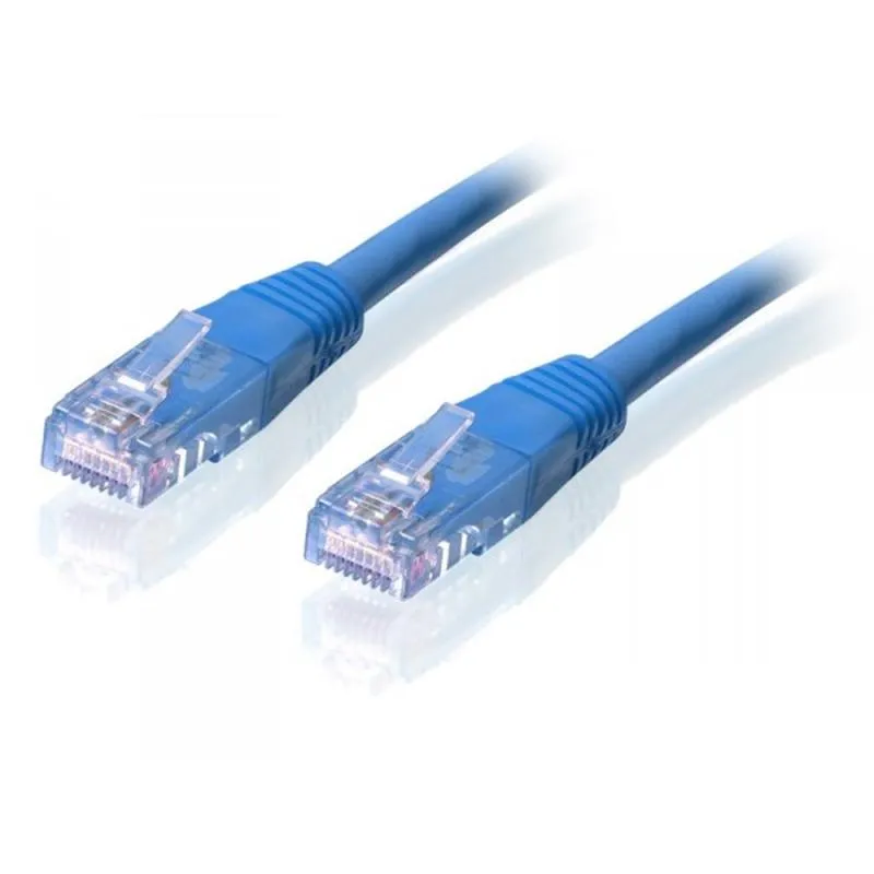 Патч-корд литий, UTP, RJ45, Cat.5e, 3m, синій - зображення 1