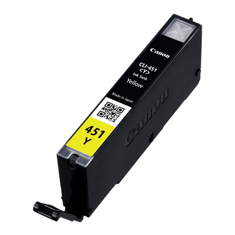 Картридж CANON (CLI-451) iP7240/MG5240/MG5540/MG6340/MG6440/MG7140/MX924 (6526B001) Yellow - мініатюра 2