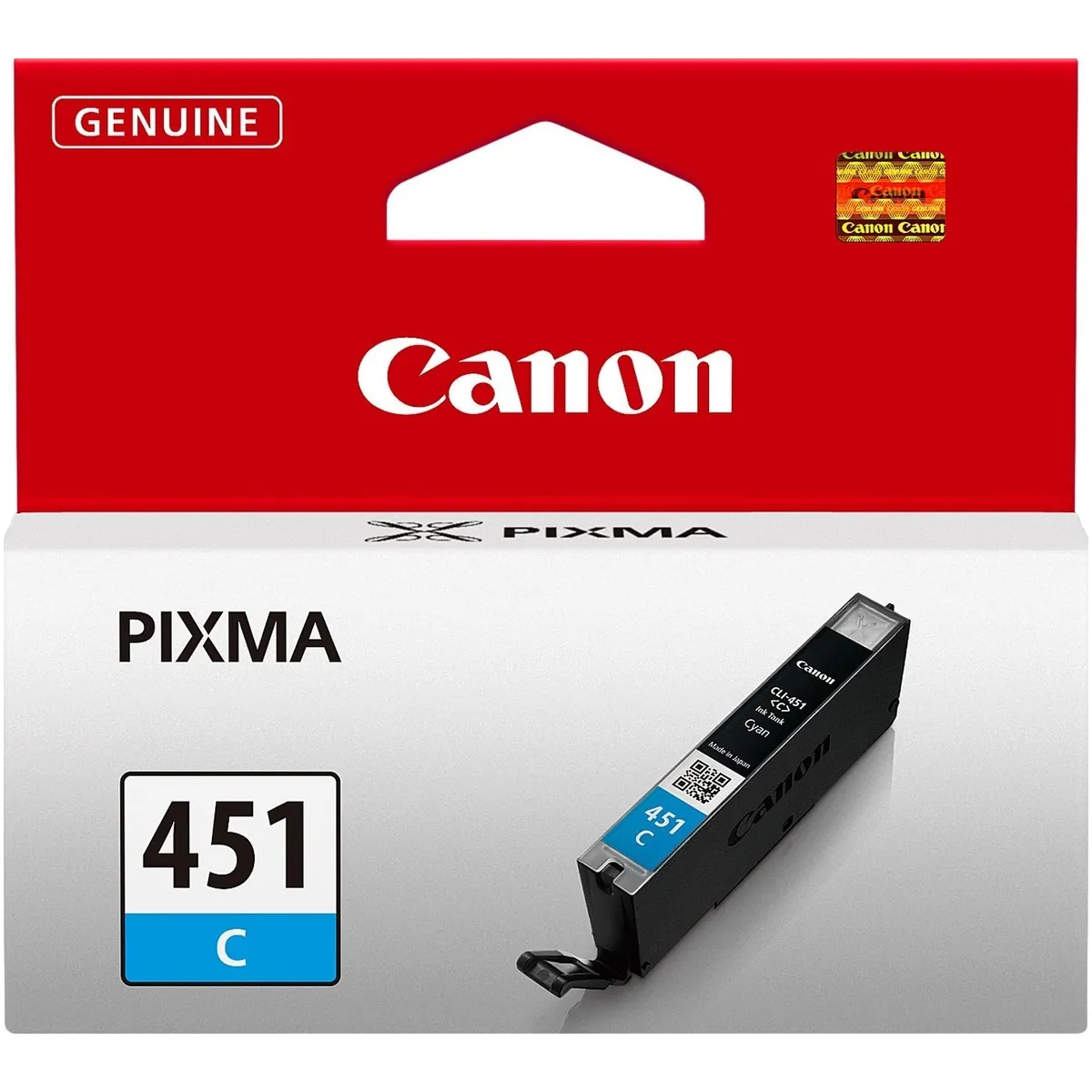Картридж CANON (CLI-451) iP7240/MG5240/MG5540/MG6340/MG6440/MG7140/MX924 (6524B001) Cyan - мініатюра 2