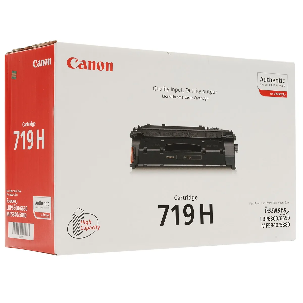 Картридж CANON 719H для LBP6300/MF5580  (3480B002) - зображення 1