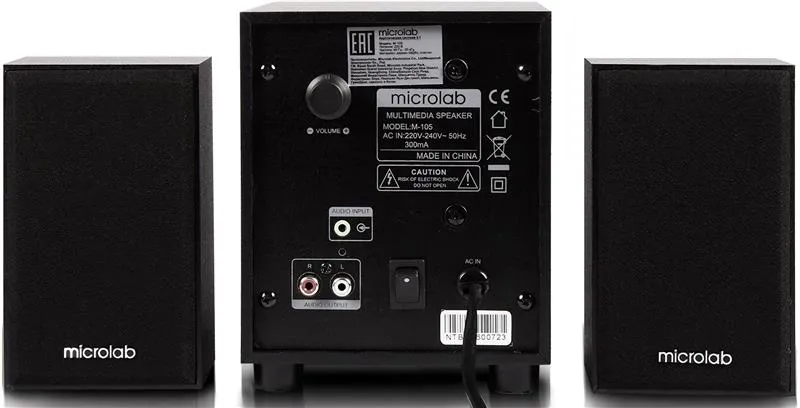 Акустична система Microlab M-105R Black + ДК - мініатюра 2