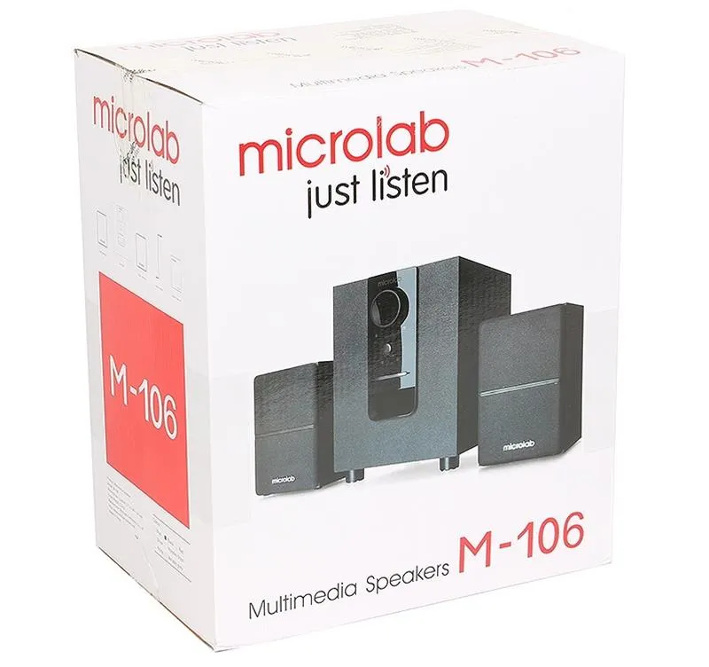 Акустична система Microlab M-106 Black - мініатюра 6