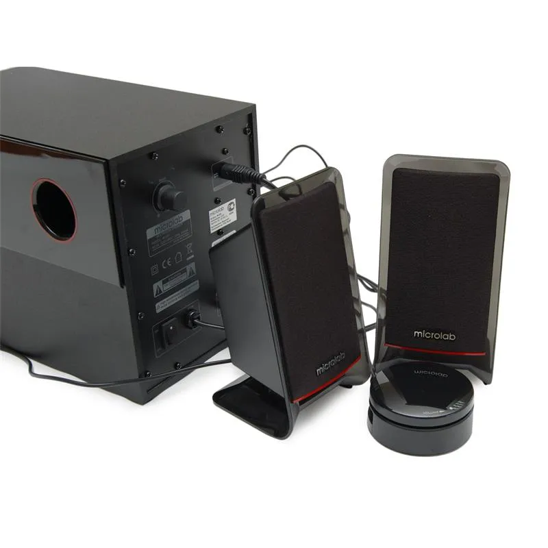 Акустична система Microlab M-200 Black - мініатюра 3